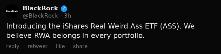 BlackRock tweet